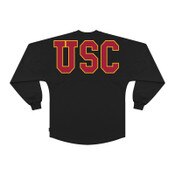 USC Trojans Unisex Black Original Crew Neck Spirit Jersey